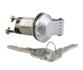 Chrome Keyed Switch with Cover On/Off