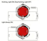 Horn Button with LED Indicator