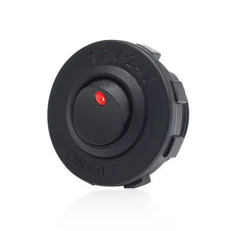 Headlight Rocker Switch with Red LED Light On / Off