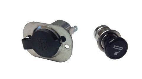 Cigarette Lighter with Flush Mount Power Supply