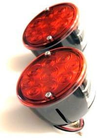 LED Taillights / Trailer Lights With License Plate Bracket