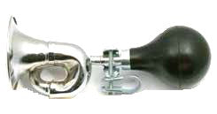 Chrome Bugle Horn Old Fashion