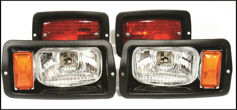 Club Car DS Halogen Headlight Taillight Small Light Kit 1982-2021