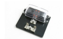 Golf Cart 4 Fuse Block with Negative Bus Bar